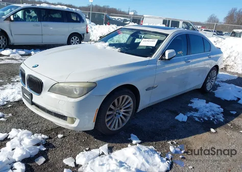 2012 BMW 750I xDrive from USA, damaged, VIN WBAKC6C54CC397187